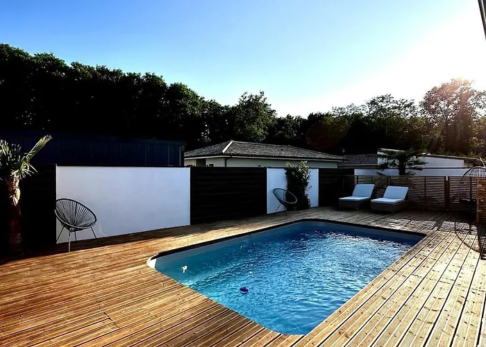 Piscine & - Havre De Paix Proche Bordeaux *